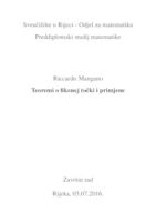 prikaz prve stranice dokumenta Teoremi o fiksnoj točki i primjene