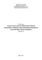 prikaz prve stranice dokumenta UTJECAJ TALKA I SOLI NA UČINKOVITOST PROCESA PROIZVODNJE, O-DIFENOLE I BOJU DJEVIČANSKIH MASLINOVIH ULJA SORTI BUŽA, OBLICA I ROSINJOLA