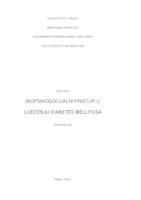 prikaz prve stranice dokumenta Biopsihosocijalni pristup u liječenju diabetes mellitusa