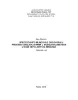 prikaz prve stranice dokumenta SPECIFIČNOSTI IMUNOSNOG ODGOVORA U PROCESU CIJELJENJA RANA U MODELU DIJABETESA U CD26 DEFICIJENTNIM MIŠEVIMA
