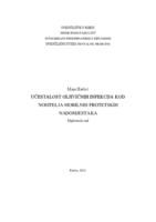 prikaz prve stranice dokumenta Učestalost gljivičnih infekcija kod nositelja mobilnih protetskih nadomjestaka