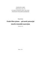 prikaz prve stranice dokumenta Oralni lihen planus – galvanski potencijal između dentalnih materijala  