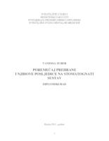 prikaz prve stranice dokumenta Poremećaji prehrane i njihov utjecaj na stomatognati sustav 