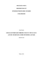 prikaz prve stranice dokumenta Korelacija perinatalnih čimbenika i kvalitete života u djece liječene u neonatalnoj jedinici intenzivnog liječenja