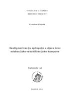 prikaz prve stranice dokumenta Destigmatizacija epilepsije u djece kroz edukacijsko-rehabilitacijske kampove