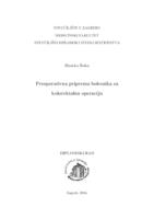 prikaz prve stranice dokumenta Preoperativna priprema bolesnika za kolorektalnu operaciju