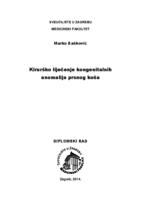 prikaz prve stranice dokumenta Kirurško liječenje kongenitalnih anomalija prsnog koša