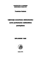 prikaz prve stranice dokumenta Liječenje aneurizme abdominalne aorte perkutanim radiološkim postupkom