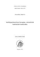 prikaz prve stranice dokumenta Antihipertenzivna terapija u kroničnih bubrežnih bolesnika
