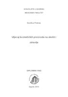 prikaz prve stranice dokumenta Utjecaj kozmetičkih proizvoda na okoliš i zdravlje