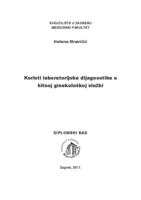 prikaz prve stranice dokumenta Koristi laboratorijske dijagnostike u hitnoj ginekološkoj službi