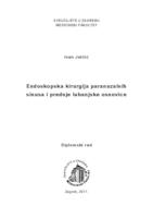 prikaz prve stranice dokumenta Endoskopska kirurgija paranazalnih sinusa i prednje lubanjske osnovice