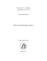 prikaz prve stranice dokumenta Plućna hipertenzija u djece