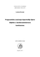 prikaz prve stranice dokumenta Prognostičko značenje hipertrofije lijeve klijetke u kardiovaskularnom kontinuumu