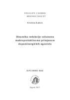 prikaz prve stranice dokumenta Dinamika redukcije volumena makroprolaktinoma primjenom dopaminergičkih agonista