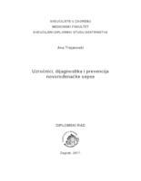 prikaz prve stranice dokumenta Uzročnici, dijagnostika i prevencija novorođenačke sepse