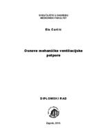 prikaz prve stranice dokumenta Osnove mehaničke ventilacijske potpore