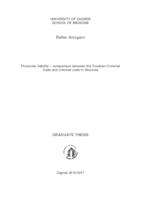 prikaz prve stranice dokumenta Physician liability - comparison between the Croatian Criminal Code and criminal code in Slovenia