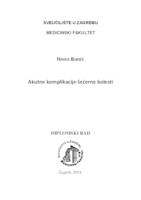 prikaz prve stranice dokumenta Akutne komplikacije šećerne bolesti