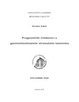 prikaz prve stranice dokumenta Prognostički čimbenici u gastrointestinalnim stromalnim tumorima