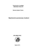 prikaz prve stranice dokumenta Hipertenzivni poremećaji u trudnoći
