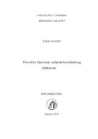 prikaz prve stranice dokumenta Kirurško liječenje ozljeda brahijalnog pleksusa