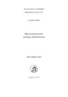 prikaz prve stranice dokumenta Neuroznanstveni pristup alkoholizmu