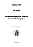 prikaz prve stranice dokumenta Izbor operacijskog liječenja dislokacije akromioklavikularnog zgloba