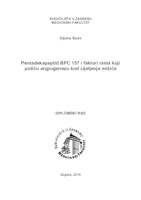 prikaz prve stranice dokumenta Pentadekapeptid BPC 157 i faktori rasta koji potiču angiogenezu kod cijeljenja mišića