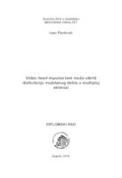 prikaz prve stranice dokumenta Video head impulse test može otkriti disfunkciju moždanog debla u multiploj sklerozi