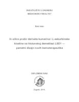 prikaz prve stranice dokumenta In silico probir derivata kumarina i L-askorbinske kiseline na histonskoj demetilazi LSD1 - pametni dizajn novih kemoterapeutika