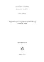 prikaz prve stranice dokumenta Vaginalni porođaj nakon prethodnog carskog reza