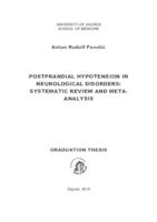 prikaz prve stranice dokumenta Postprandial hypotension in neurological disorders: systematic review and meta-analysis