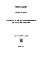prikaz prve stranice dokumenta Treatment of the late complications of hip and femur fractures