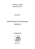 prikaz prve stranice dokumenta Ishodi trudnoća u žena s jednorogom maternicom