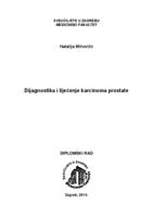 prikaz prve stranice dokumenta Dijagnostika i liječenje karcinoma prostate