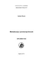 prikaz prve stranice dokumenta Mentalizacija i poremećaji ličnosti