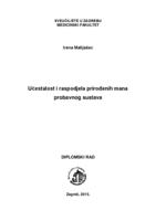 prikaz prve stranice dokumenta Učestalost i raspodjela prirođenih mana probavnog sustava