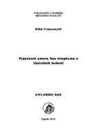 prikaz prve stranice dokumenta Pojavnost umora kao simptoma u zloćudnih bolesti