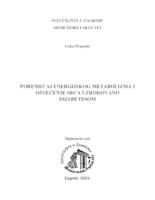 prikaz prve stranice dokumenta Poremećaj energijskog metabolizma i oštećenje srca uzrokovano dijabetesom