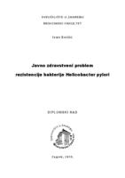 prikaz prve stranice dokumenta Javno zdravstveni problem rezistencije bakterije Helicobacter pylori