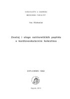 prikaz prve stranice dokumenta Značaj i uloga natriuretičkih peptida u kardiovaskularnim bolestima