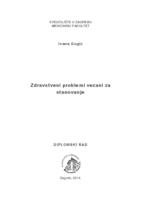 prikaz prve stranice dokumenta Zdravstveni problemi vezani za stanovanje