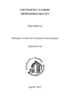 prikaz prve stranice dokumenta Meningitis uzrokovan Listerijom monocytogenesis