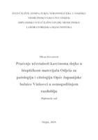 prikaz prve stranice dokumenta Praćenje učestalosti karcinoma dojke u bioptičkom materijalu Odjela za patologiju i citologiju Opće Županijske bolnice Vinkovci u osmogodišnjem razdoblju