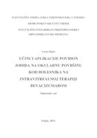 prikaz prve stranice dokumenta Učinci aplikacije povidon jodida na okularnu površinu kod bolesnika na intravitrealnoj terapiji bevacizumabom