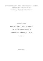 prikaz prve stranice dokumenta Obuhvat cijepljenja u ordinacijama opće medicine i pedijatrije