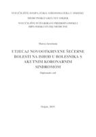 prikaz prve stranice dokumenta Utjecaj novootkrivene šećerne bolesti na ishod u bolesnika s akutnim koronarnim sindromom