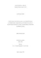 prikaz prve stranice dokumenta Potpunost izvještavanja o antiseptičkoj i antibiotskoj terapiji kao intervencijama u kliničkim istraživanjima nekirurške terapije parodontitisa
