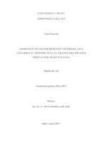 prikaz prve stranice dokumenta Osobitosti nevoljnih repetitivnih prisjećanja („flashback“ epizode) žena na traumatski događaj seksualnog zlostavljanja